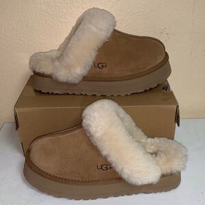 NWT UGG DISQUETTE Slippers Size 7